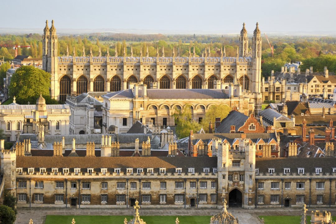 View of Cambridge's Colleges - CambriDge 1080x723